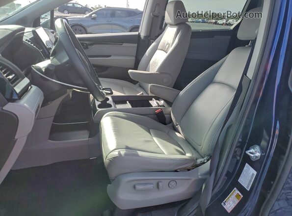 5FNRL6H83RB008040 2024 HONDA ODYSSEY Blue Vista interior delantera