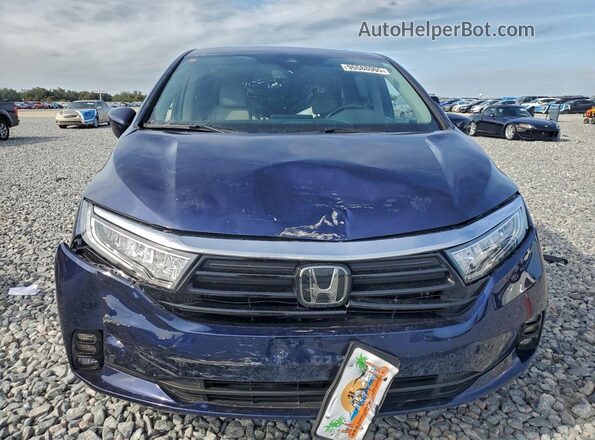 5FNRL6H83RB008040 2024 HONDA ODYSSEY Blue Vista frontal