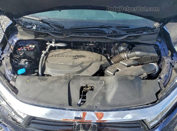 5FNRL6H83RB008040 2024 HONDA ODYSSEY Blue Vista del compartimento del motor