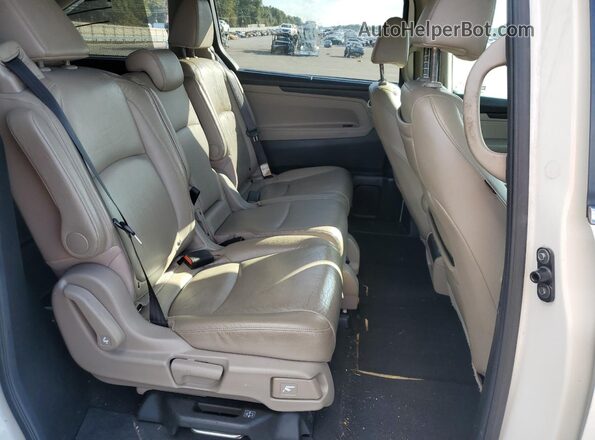 5FNRL6H84JB013851 2018 HONDA ODYSSEY White 