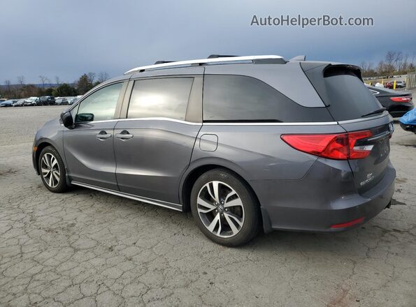 5FNRL6H85MB032574 2021 HONDA ODYSSEY Серый Задняя левая четверть
