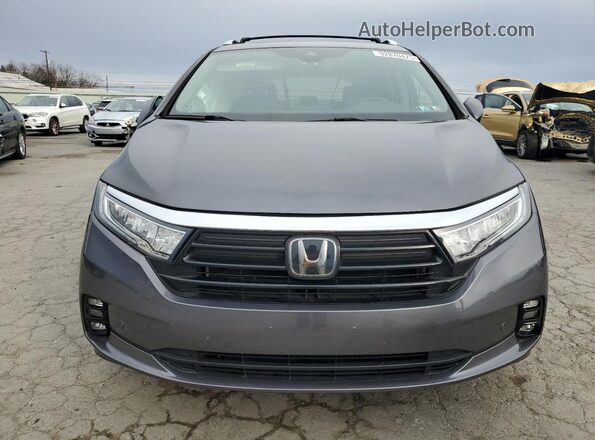 5FNRL6H85MB032574 2021 HONDA ODYSSEY Серый Вид спереди