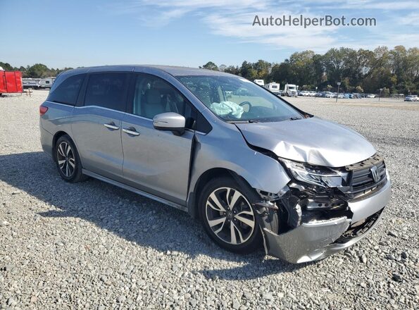5FNRL6H85NB021396 2022 HONDA ODYSSEY Silver Передня права чверть