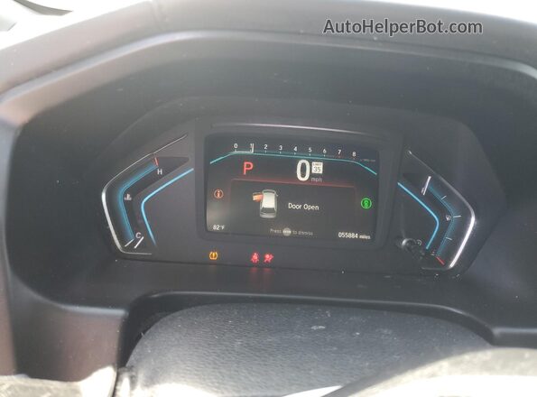 5FNRL6H85NB021396 2022 HONDA ODYSSEY Silver Вид щитка приладів