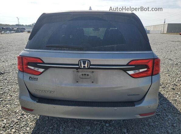 5FNRL6H85NB021396 2022 HONDA ODYSSEY Silver Вид ззаду