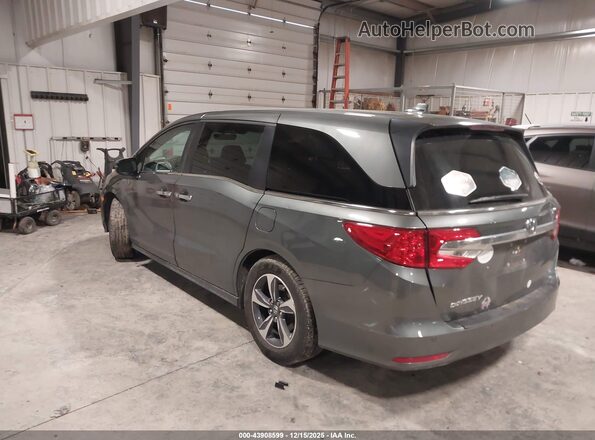 5FNRL6H86JB007596 2018 HONDA ODYSSEY Gray 