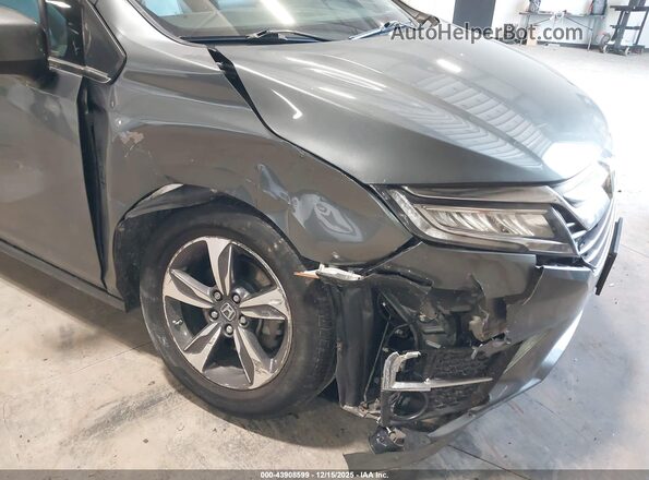 5FNRL6H86JB007596 2018 HONDA ODYSSEY Gray 