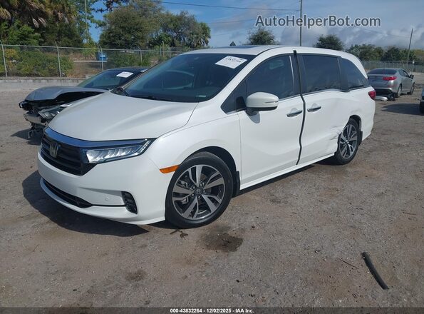 5FNRL6H87PB024156 2023 HONDA ODYSSEY White Передня ліва чверть