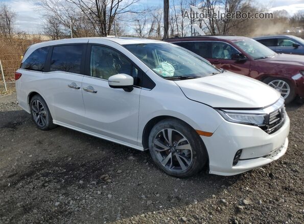 5FNRL6H88PB011867 2023 HONDA ODYSSEY White Przód prawy