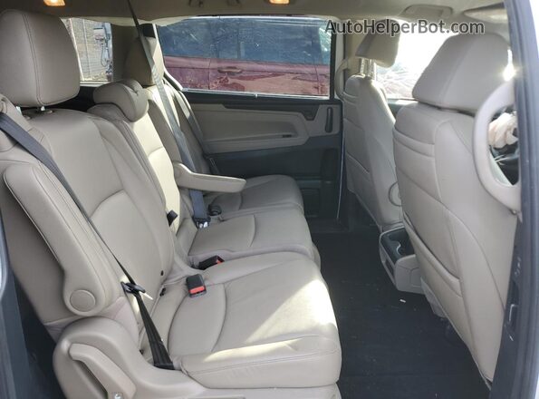 5FNRL6H88PB011867 2023 HONDA ODYSSEY White Widok wnętrza z tyłu