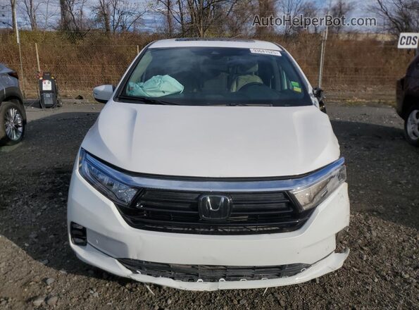 5FNRL6H88PB011867 2023 HONDA ODYSSEY White Widok z przodu