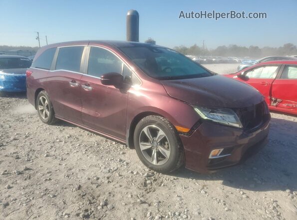 5FNRL6H8XJB076873 2018 HONDA ODYSSEY Burgundy 
