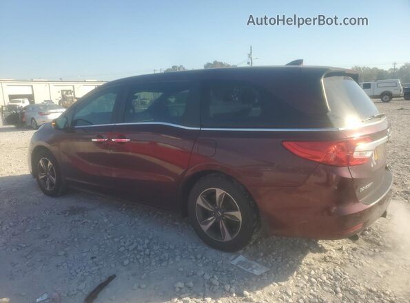 5FNRL6H8XJB076873 2018 HONDA ODYSSEY Burgundy 