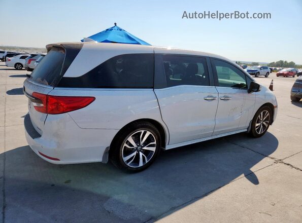 5FNRL6H8XMB032196 2021 HONDA ODYSSEY White Trasero derecho