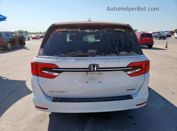 5FNRL6H8XMB032196 2021 HONDA ODYSSEY White Vista trasera