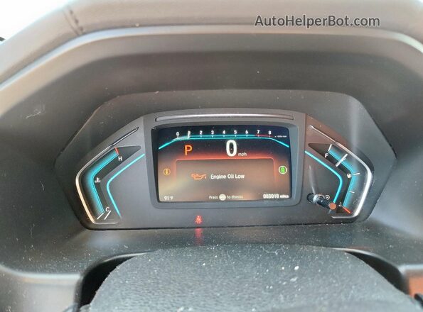 5FNRL6H8XMB032196 2021 HONDA ODYSSEY White Vista del cuadro de instrumentos