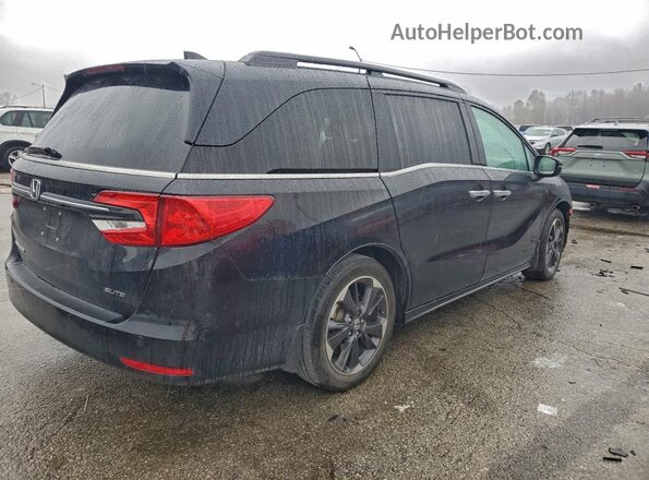 5FNRL6H90RB033230 2024 HONDA ODYSSEY Black უკანა მარჯვენა