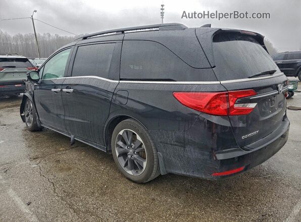 5FNRL6H90RB033230 2024 HONDA ODYSSEY Black უკანა მარცხენა
