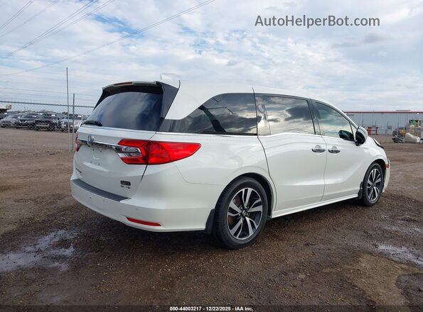 5FNRL6H93JB050043 2018 HONDA ODYSSEY White Հետևի աջ