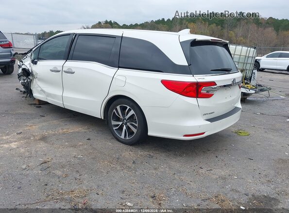 5FNRL6H94JB001840 2018 HONDA ODYSSEY White Trasero izquierdo