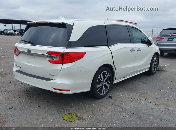 5FNRL6H94JB001840 2018 HONDA ODYSSEY White Trasero derecho