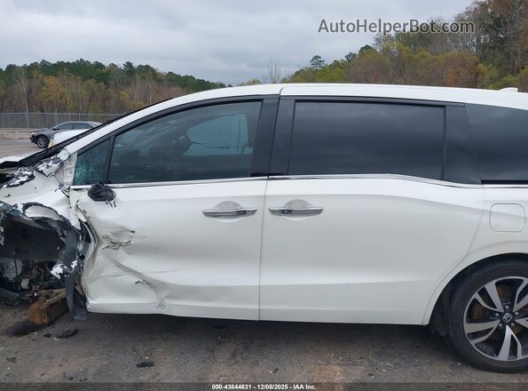 5FNRL6H94JB001840 2018 HONDA ODYSSEY White Vista interior de 360 grados