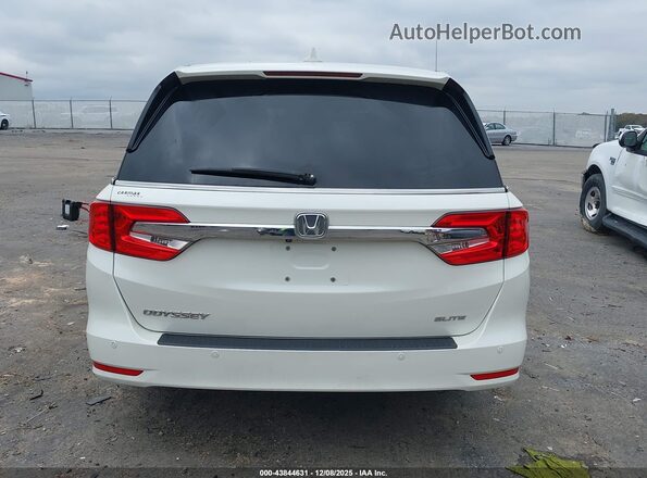 5FNRL6H94JB001840 2018 HONDA ODYSSEY White 