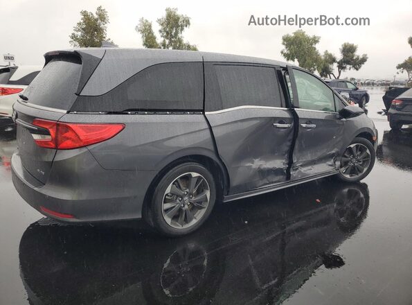 5FNRL6H95RB019923 2024 HONDA ODYSSEY Серый Задняя правая четверть