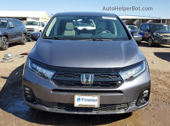 5FNRL6H95SB076290 2025 HONDA ODYSSEY Gray Вид спереду