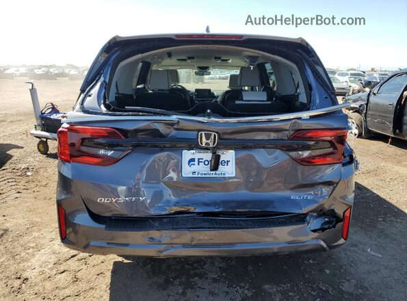 5FNRL6H95SB076290 2025 HONDA ODYSSEY Gray Вид ззаду