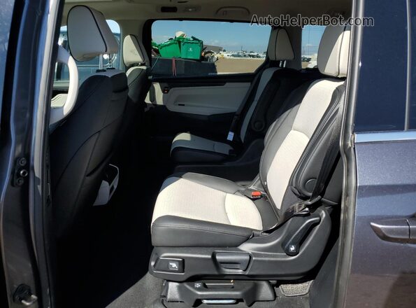 5FNRL6H95SB076290 2025 HONDA ODYSSEY Gray Вид задньої частини салону