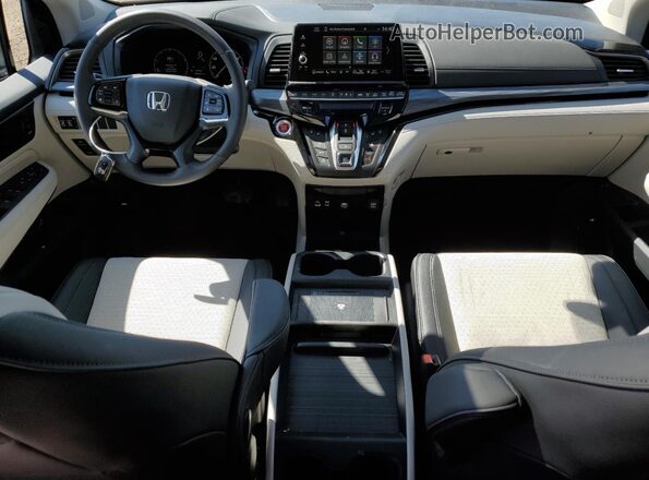 5FNRL6H95SB076290 2025 HONDA ODYSSEY Gray Вид панелі приладів