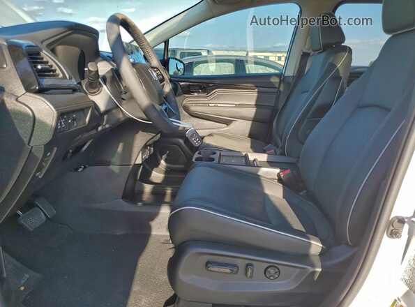 5FNRL6H95SB085426 2025 HONDA ODYSSEY White Widok wnętrza z przodu
