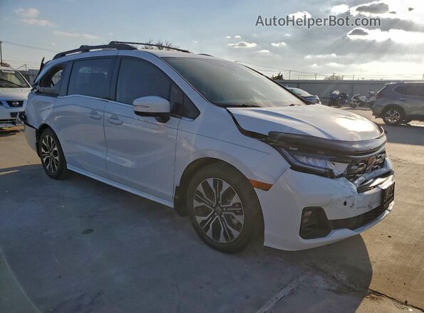 5FNRL6H95SB085426 2025 HONDA ODYSSEY White Przód prawy