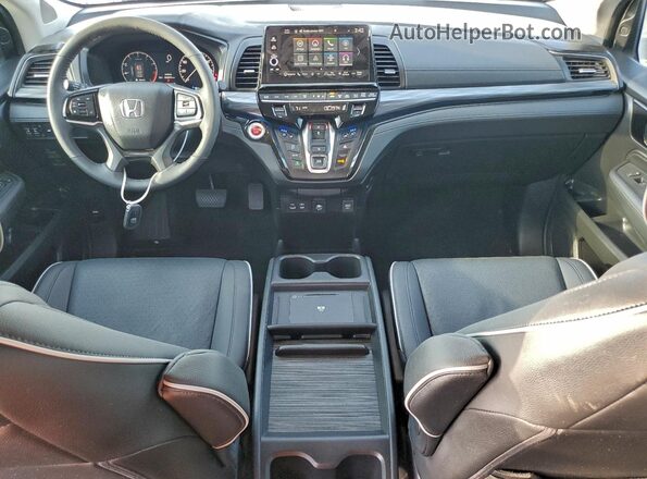 5FNRL6H95SB085426 2025 HONDA ODYSSEY White Widok deski rozdzielczej
