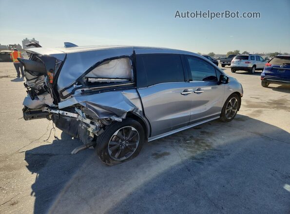 5FNRL6H96NB003773 2022 HONDA ODYSSEY Silver Задня права чверть