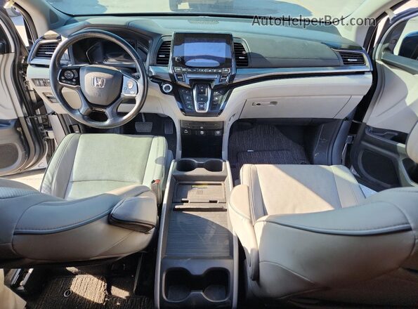 5FNRL6H96NB003773 2022 HONDA ODYSSEY Silver Вид панелі приладів