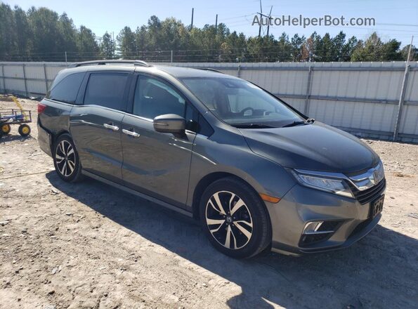 5FNRL6H97JB006627 2018 HONDA ODYSSEY Black 