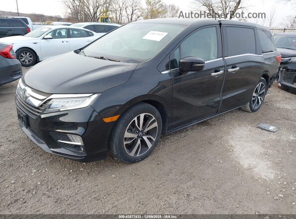 5FNRL6H97LB039405 2020 HONDA ODYSSEY Черный Передняя левая четверть