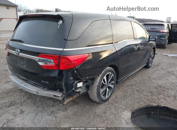 5FNRL6H97LB039405 2020 HONDA ODYSSEY Черный Задняя правая четверть