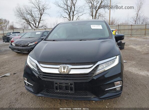 5FNRL6H97LB039405 2020 HONDA ODYSSEY Черный Вид задней части салона