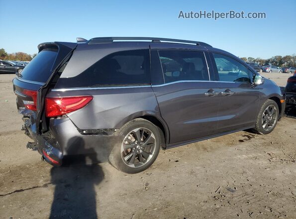 5FNRL6H97RB001570 2024 HONDA ODYSSEY Charcoal უკანა მარჯვენა