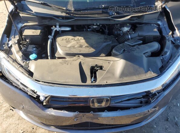 5FNRL6H97RB001570 2024 HONDA ODYSSEY Charcoal ძრავის განყოფილების ხედი