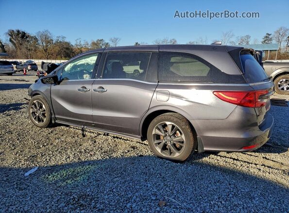 5FNRL6H97RB027179 2024 HONDA ODYSSEY Серебряный Задняя левая четверть