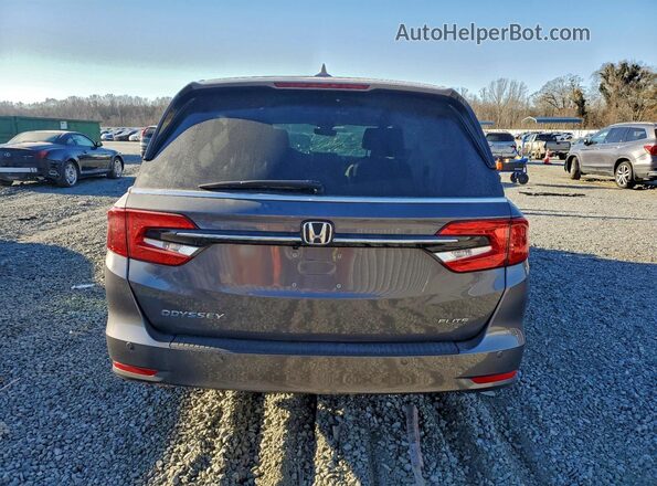 5FNRL6H97RB027179 2024 HONDA ODYSSEY Серебряный Вид сзади