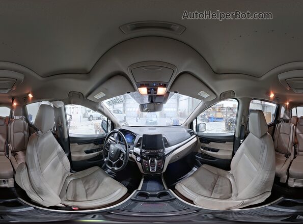 5FNRL6H98JB068862 2018 HONDA ODYSSEY Maroon 