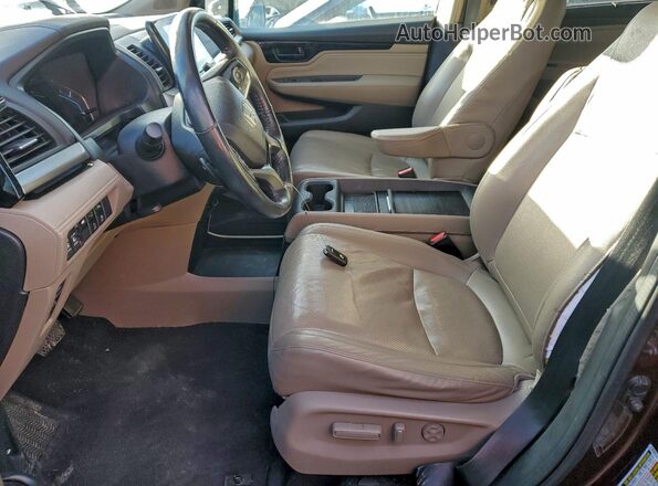 5FNRL6H98JB068862 2018 HONDA ODYSSEY Maroon 