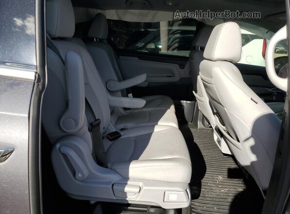 5FNRL6H9XLB039737 2020 HONDA ODYSSEY Gray უკანა სალონის ხედი