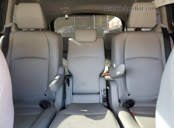 5FNRL6H9XLB039737 2020 HONDA ODYSSEY Gray უკანა სავარძლების ხედი