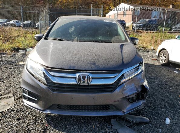 5FNRL6H9XLB039737 2020 HONDA ODYSSEY Gray წინა ხედი
